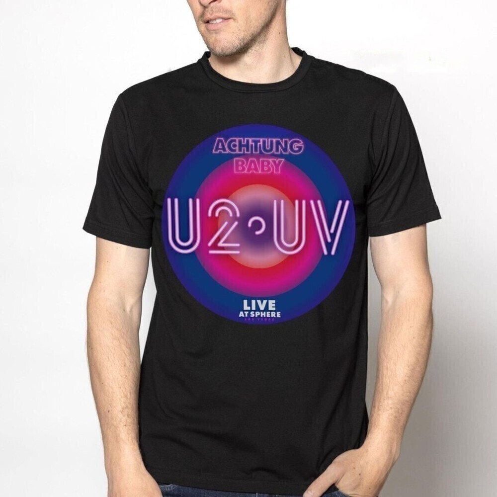 U2 Ultraviolet Sphere Las Vegas Concert Tour Fan Unisex T-Shirt
